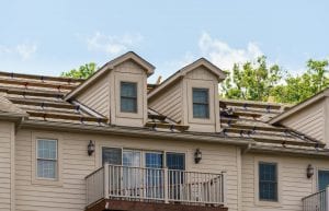San Antonio house getting a reroof | WeatherTech Roofing San Antonio Roofer Contractor Company Residential and Commercial
