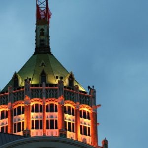 The Tower Life Building's San Antonio Roof