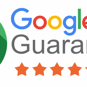 Picture showing 5 star Google Guarantee badge